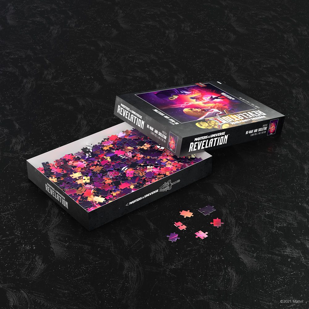 Masters of the Universe: Revelation&trade; Jigsaw Puzzle He-Man&trade; and Skeletor&trade; (1000 pieces) - Severely damaged packaging