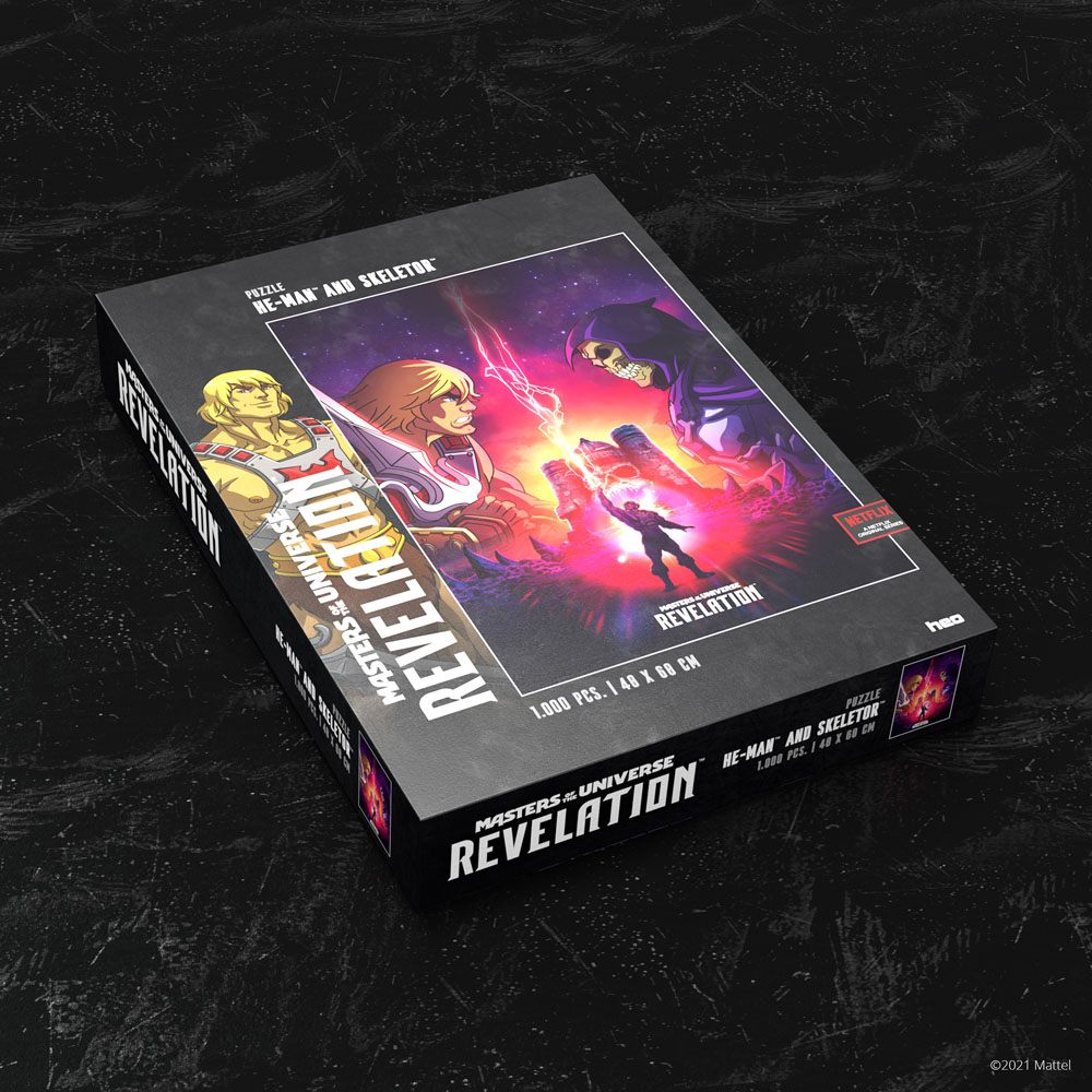 Masters of the Universe: Revelation&trade; Jigsaw Puzzle He-Man&trade; and Skeletor&trade; (1000 pieces) - Severely damaged packaging
