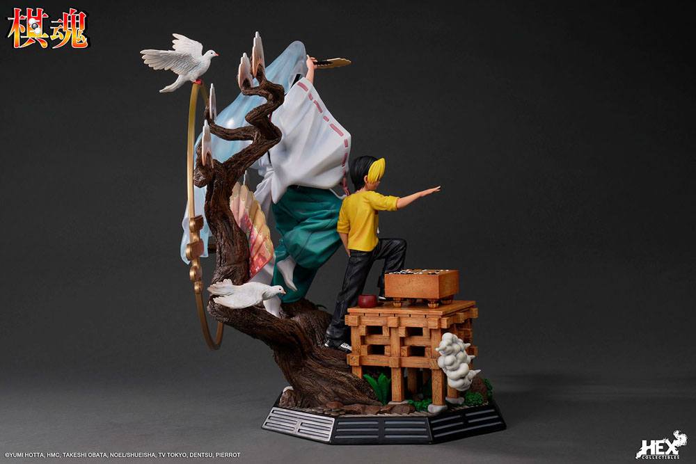 Hikaru no Go Statue 1/6 Shindou Hikaru & Fujiwara no Sai: The Divine Move 52 cm