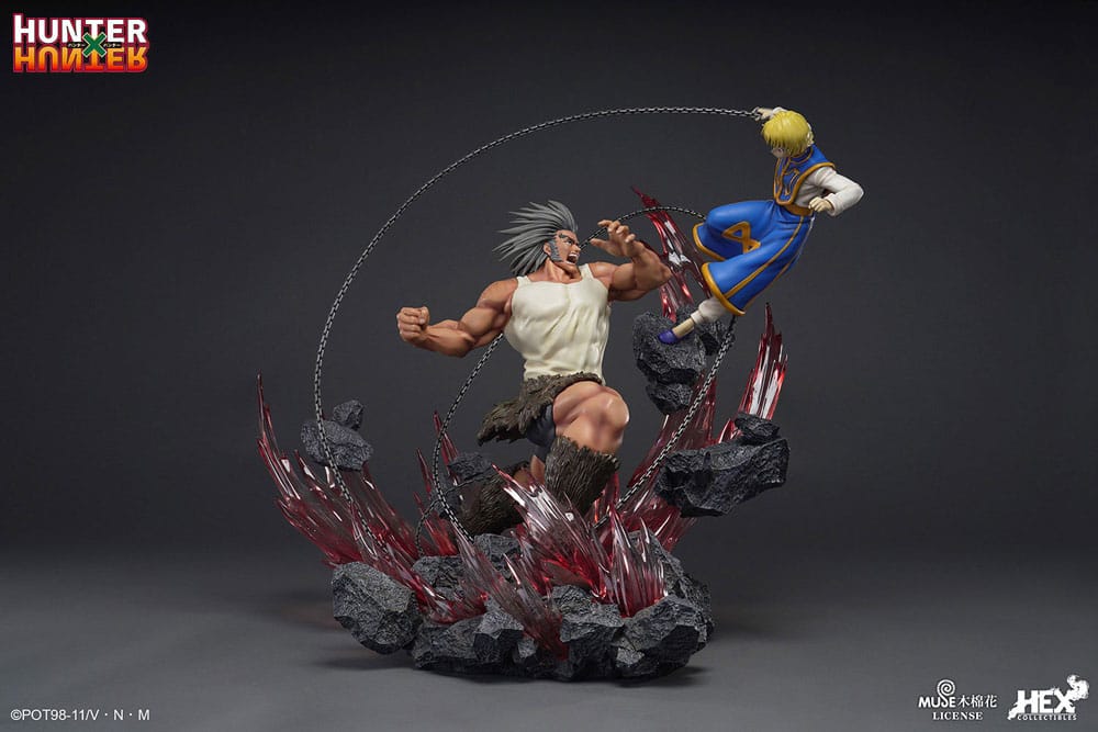 Hunter x Hunter Elite Dynamic Statue 1/6 Kurapika Vs Uvogin 61 cm