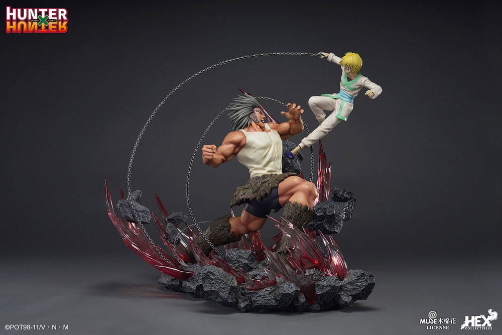 Hunter x Hunter Elite Dynamic Statue 1/6 Kurapika Vs Uvogin 61 cm