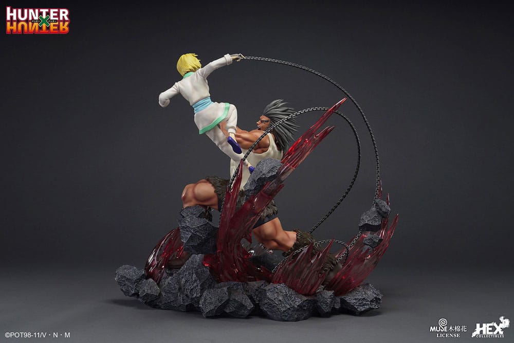 Hunter x Hunter Elite Dynamic Statue 1/6 Kurapika Vs Uvogin 61 cm