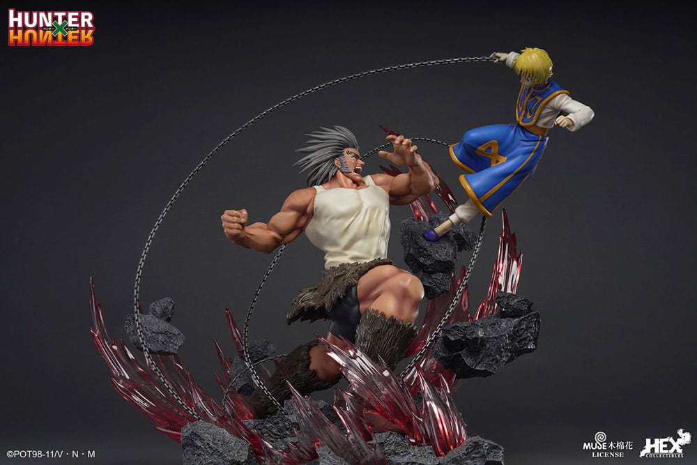 Hunter x Hunter Elite Dynamic Statue 1/6 Kurapika Vs Uvogin 61 cm