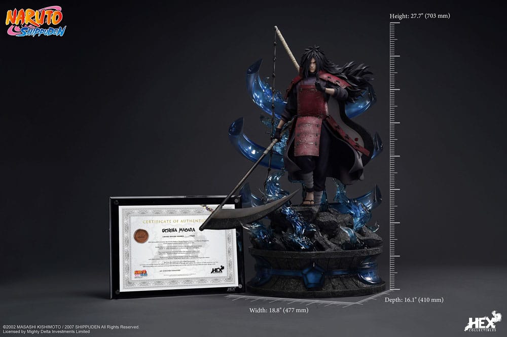 Naruto Shippuden Master Museum Statue 1/4 Uchiha Madara 70 cm