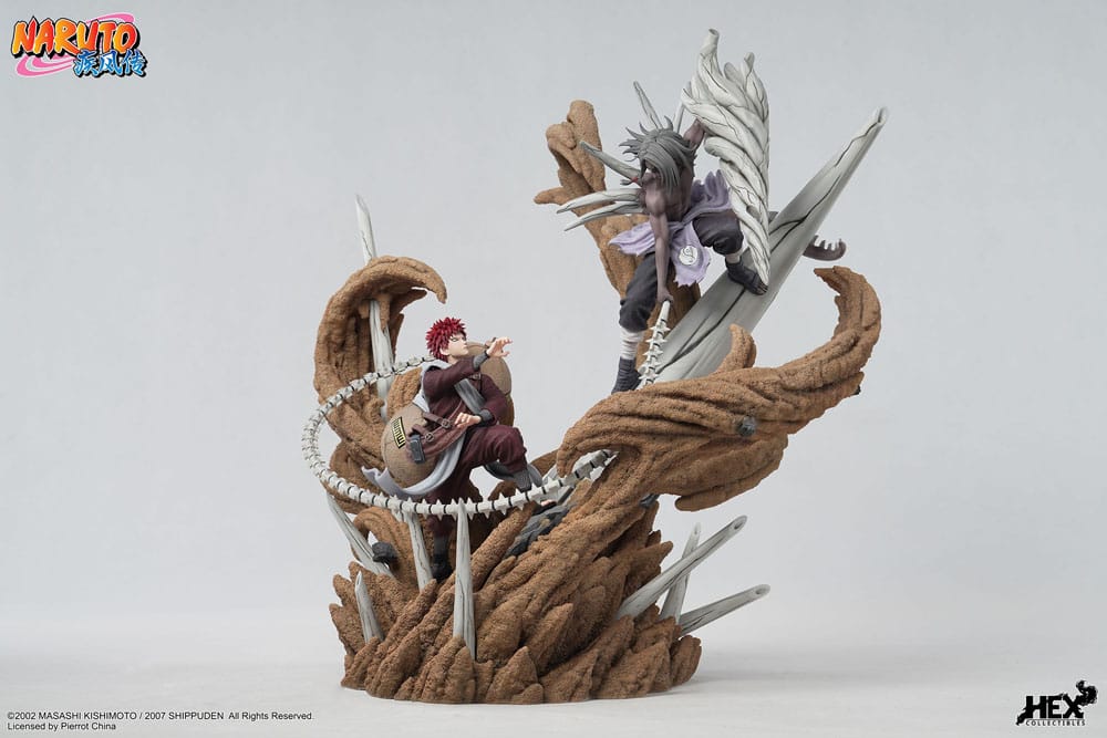 Naruto Shippuden Elite Dynamic Statue 1/6 Gaara vs Kimimaro 61 cm