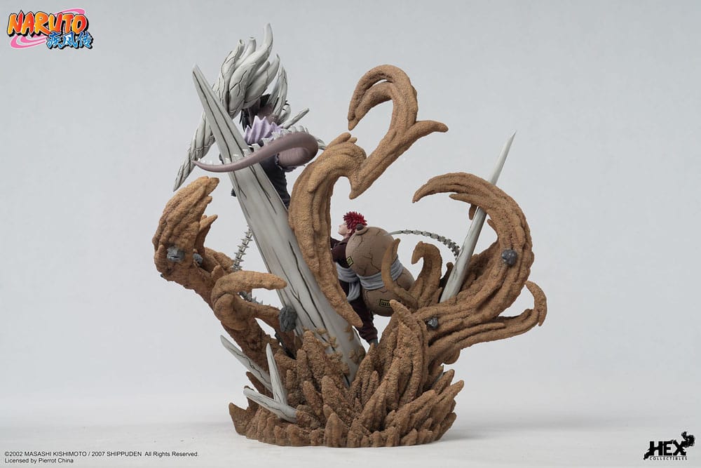 Naruto Shippuden Elite Dynamic Statue 1/6 Gaara vs Kimimaro 61 cm