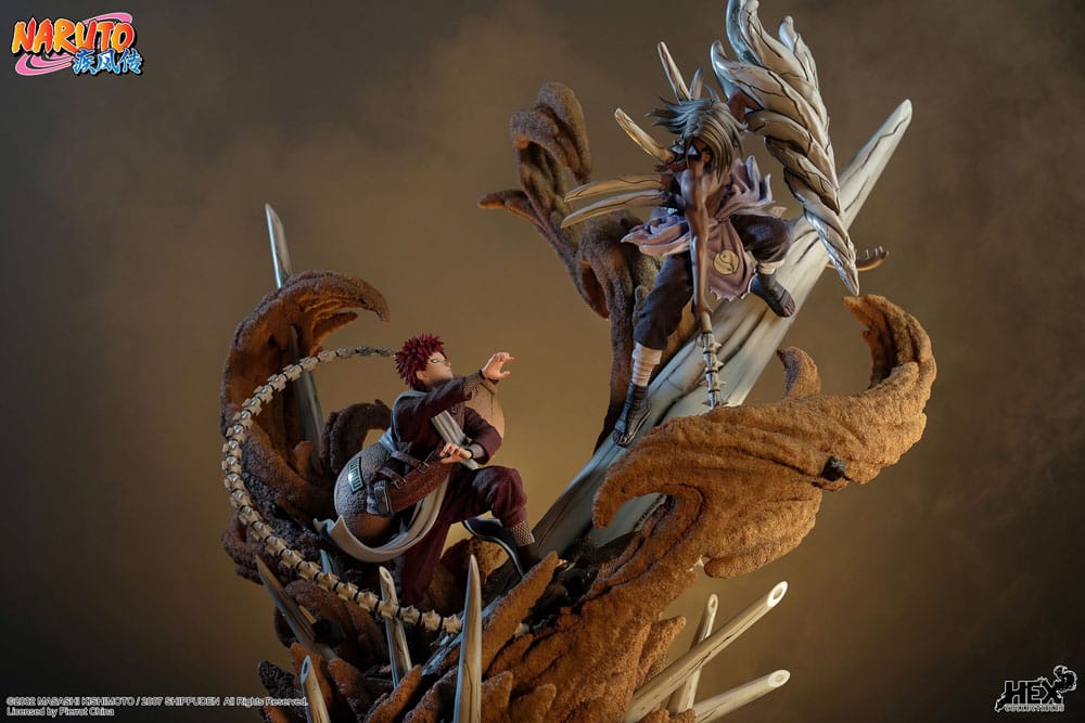 Naruto Shippuden Elite Dynamic Statue 1/6 Gaara vs Kimimaro 61 cm