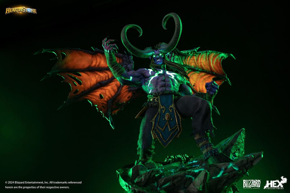 Hearthstone Statue Illidan Stormrage 33 cm