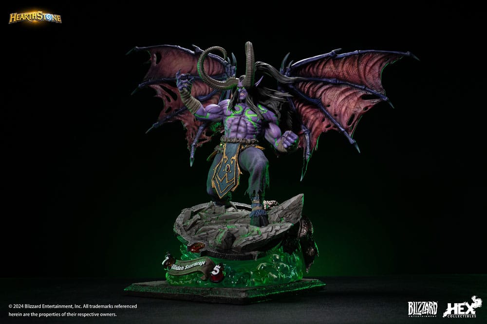 Hearthstone Statue Illidan Stormrage 33 cm