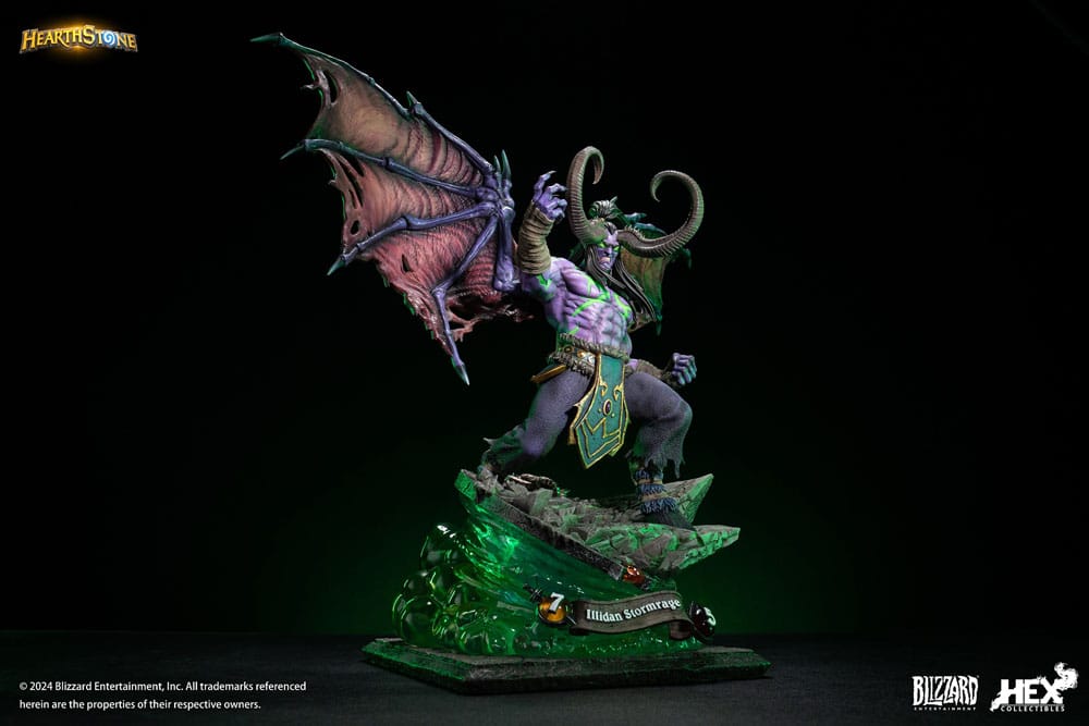 Hearthstone Statue Illidan Stormrage 33 cm