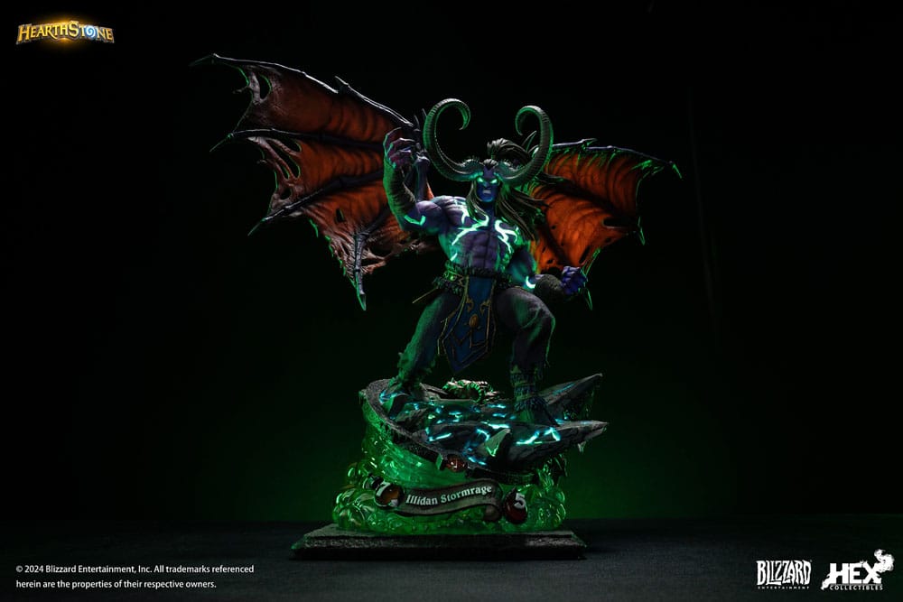 Hearthstone Statue Illidan Stormrage 33 cm