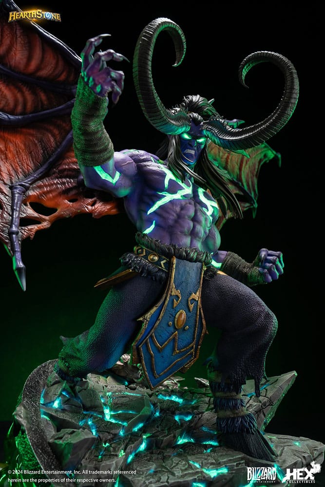 Hearthstone Statue Illidan Stormrage 33 cm