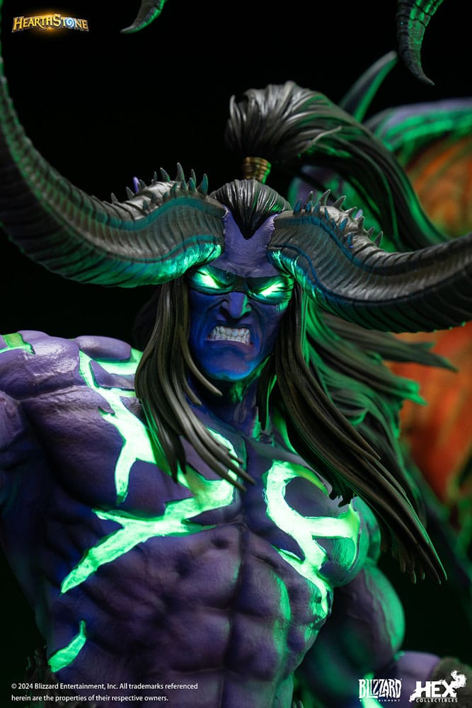 Hearthstone Statue Illidan Stormrage 33 cm