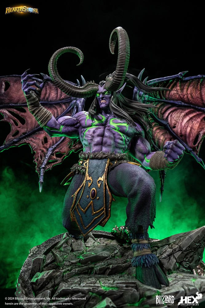 Hearthstone Statue Illidan Stormrage 33 cm