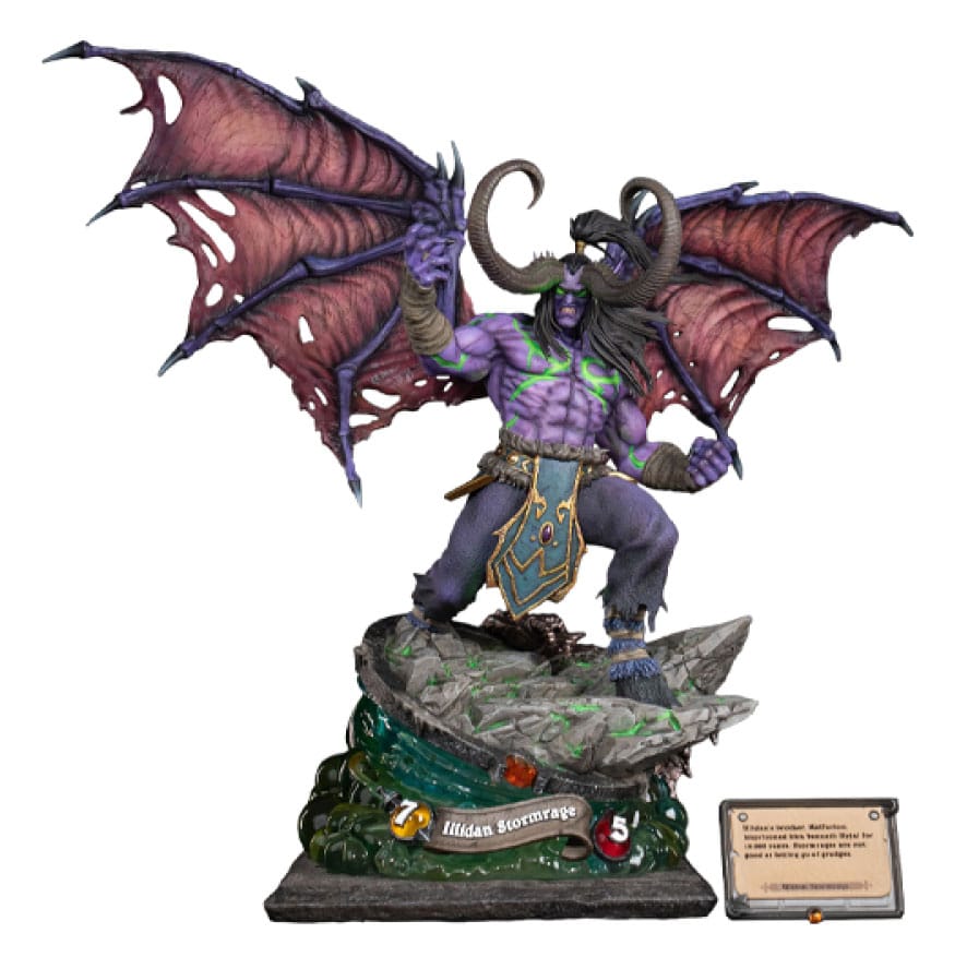 Hearthstone Statue Illidan Stormrage 55 cm