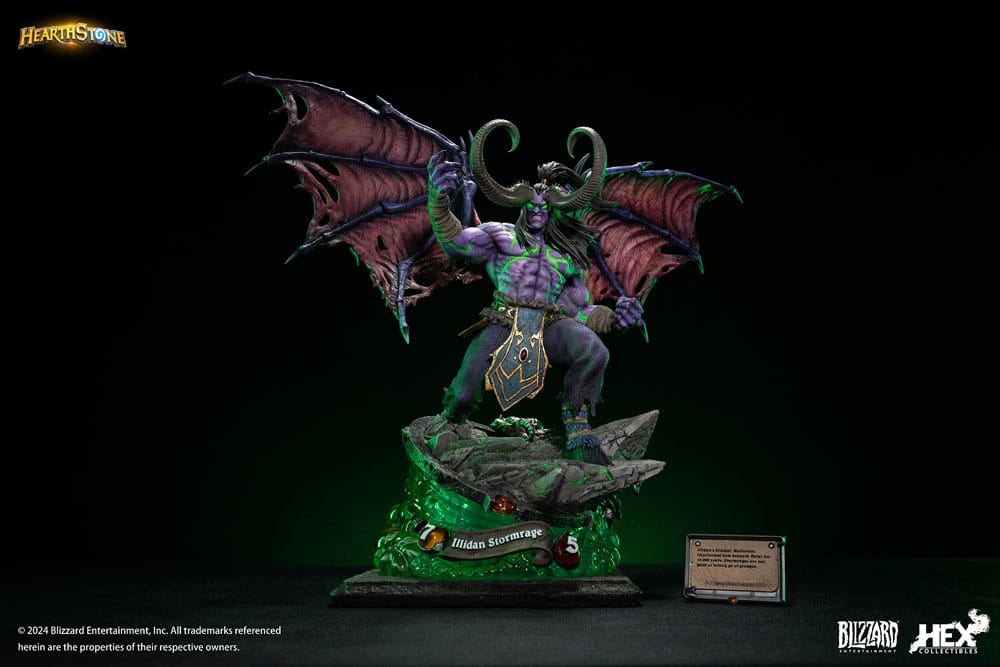 Hearthstone Statue Illidan Stormrage 55 cm