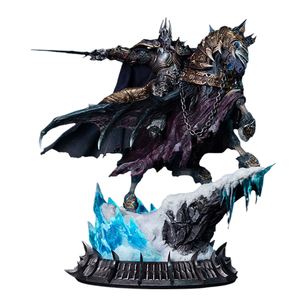 World of Warcraft Statue The Lich King &amp; Invincible 68 cm