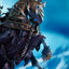 World of Warcraft Statue The Lich King &amp; Invincible 68 cm