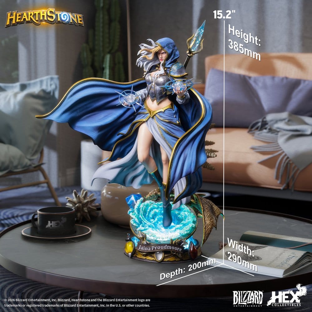 Hearthstone Statue 1/6 Jaina Proudmoore 39 cm