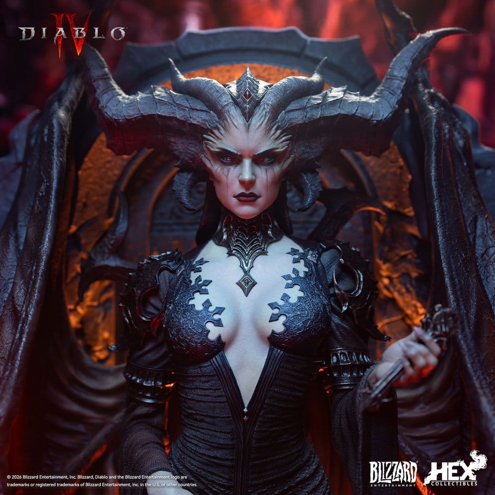 Diablo IV Art Statue Lilith 34 cm