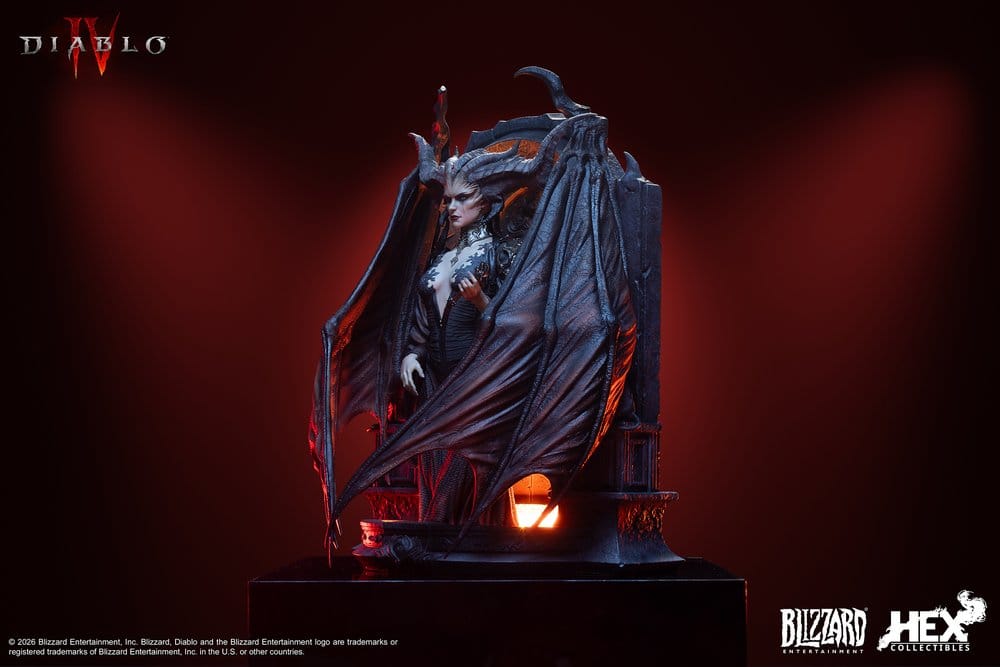 Diablo IV Art Statue Lilith 34 cm