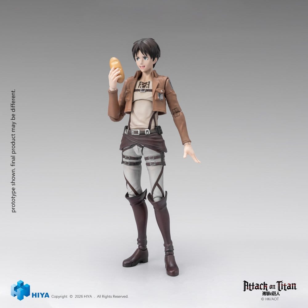 Attack on Titan Exquisite Basic Series Action Figure 1/12 Eren Yeager 15 cm