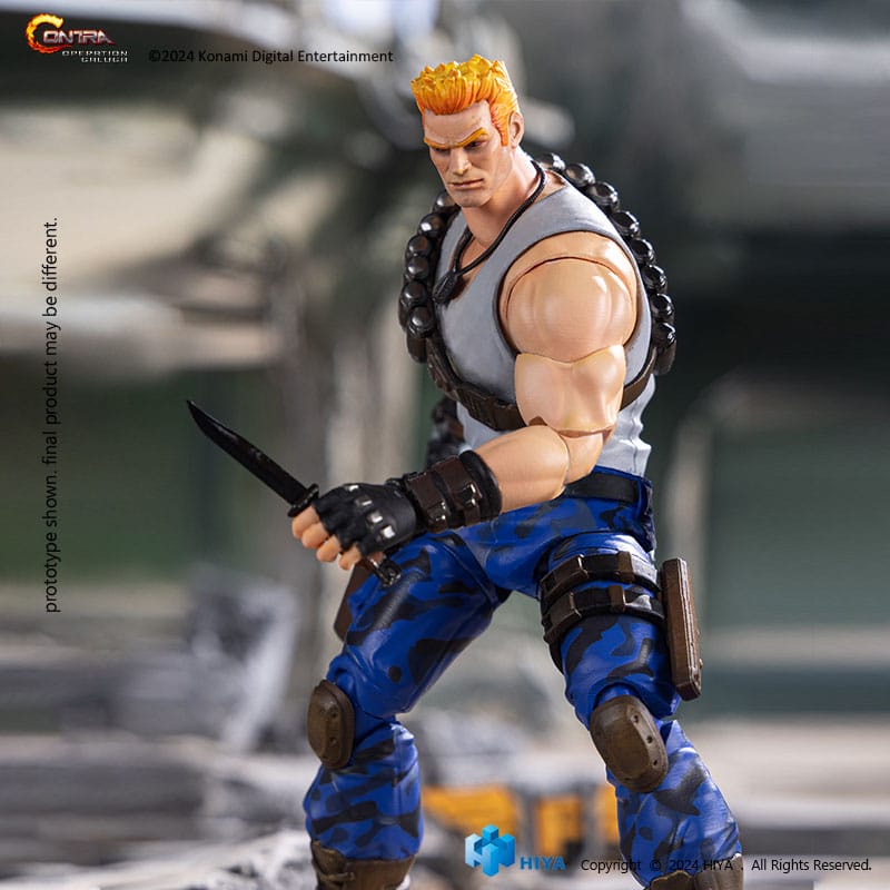 Contra: Operation Galuga Exquisite Basic Action Figure Bill Rizer 16 cm