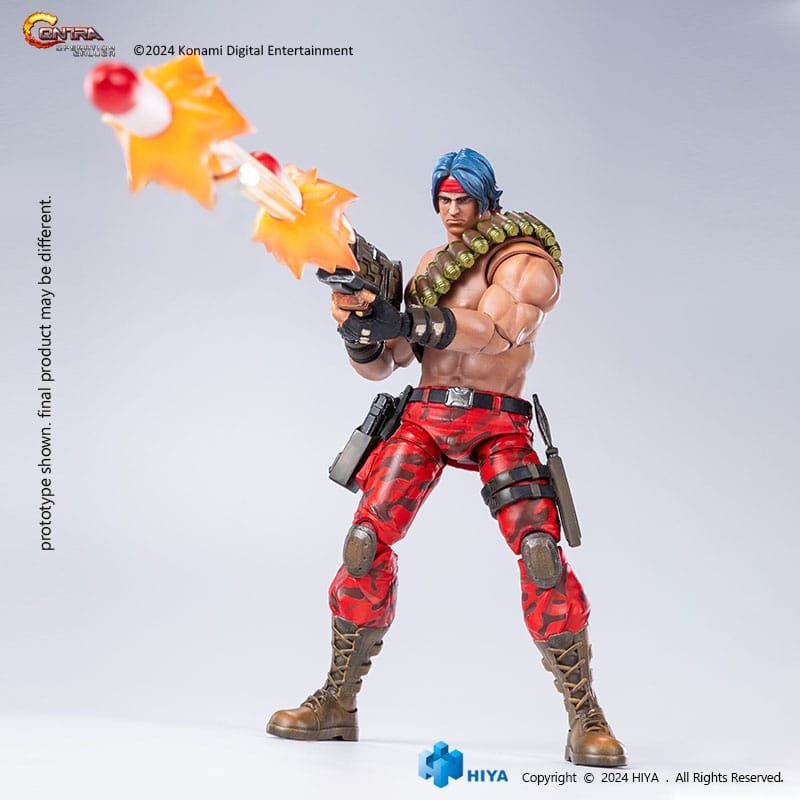 Contra: Operation Galuga Exquisite Basic Action Figure Lance Bean 16 cm