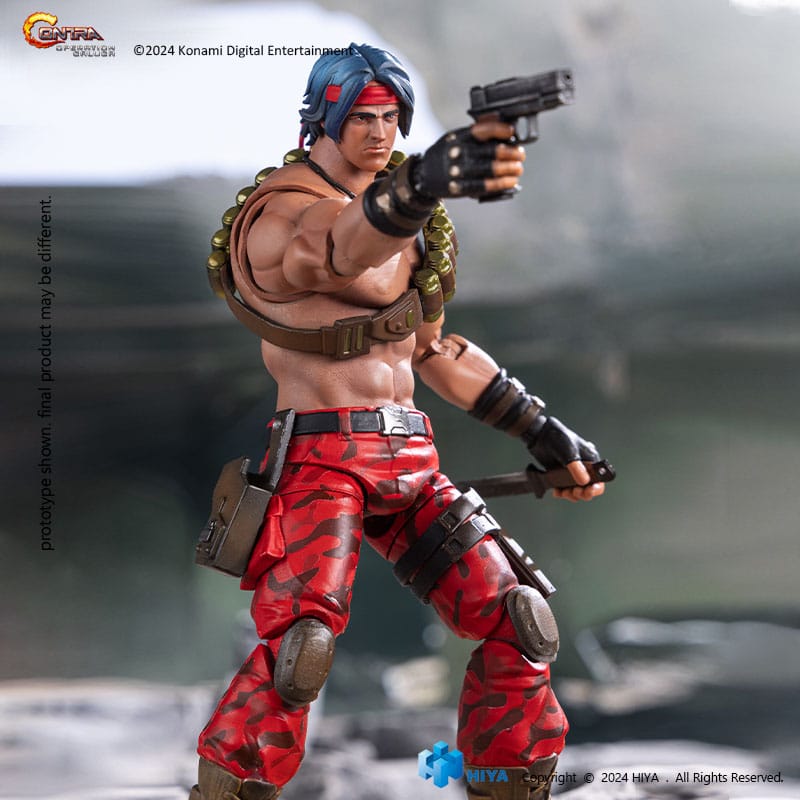 Contra: Operation Galuga Exquisite Basic Action Figure Lance Bean 16 cm