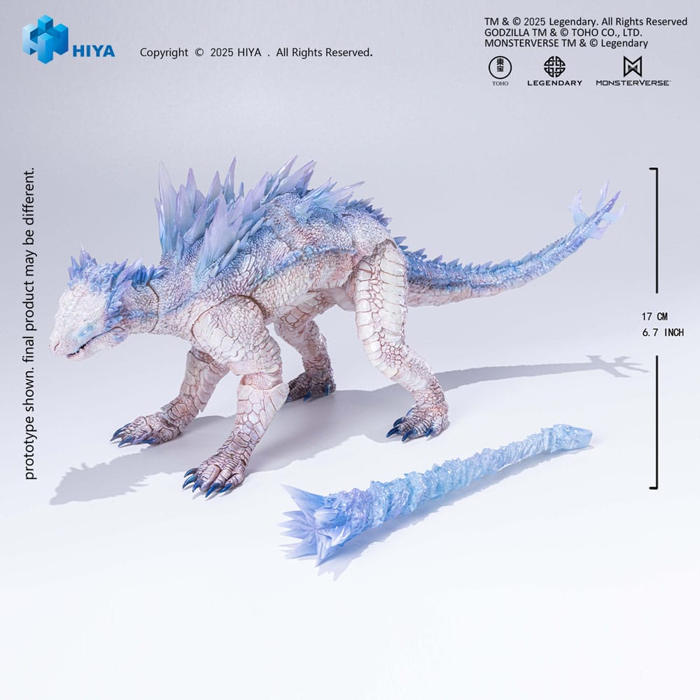 Godzilla x Kong The New Empire Exquisite Basic Action Figure Frost Bite Blast Shimo 17 cm