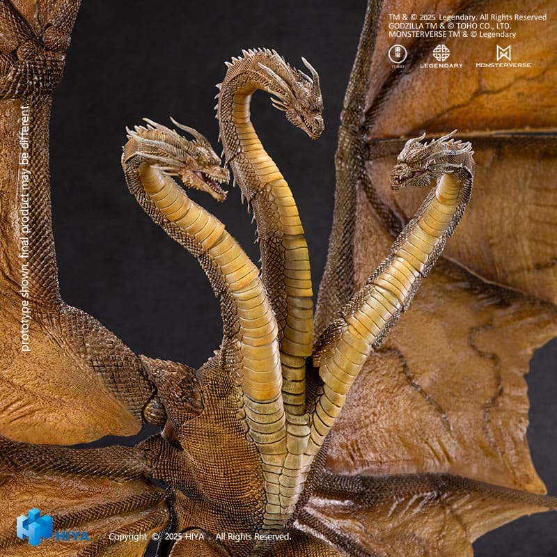 Godzilla: King of the Monsters 2019 Exquisite Basic Action Figure King Ghidorah 2.0 25 cm
