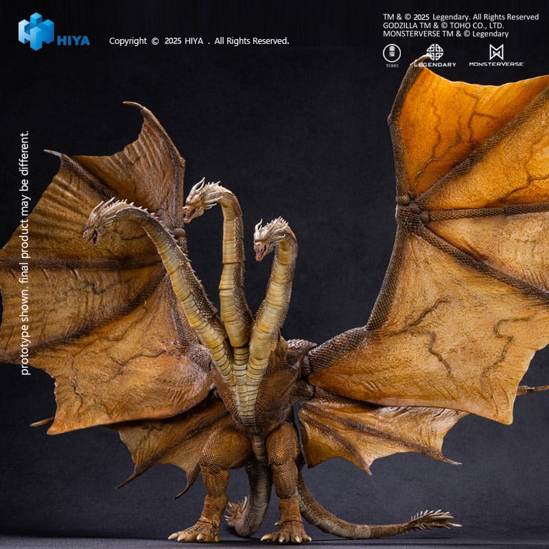 Godzilla: King of the Monsters 2019 Exquisite Basic Action Figure King Ghidorah 2.0 25 cm