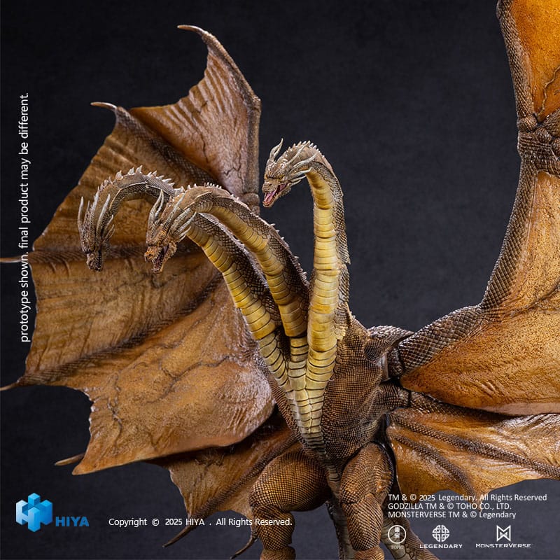 Godzilla: King of the Monsters 2019 Exquisite Basic Action Figure King Ghidorah 2.0 25 cm