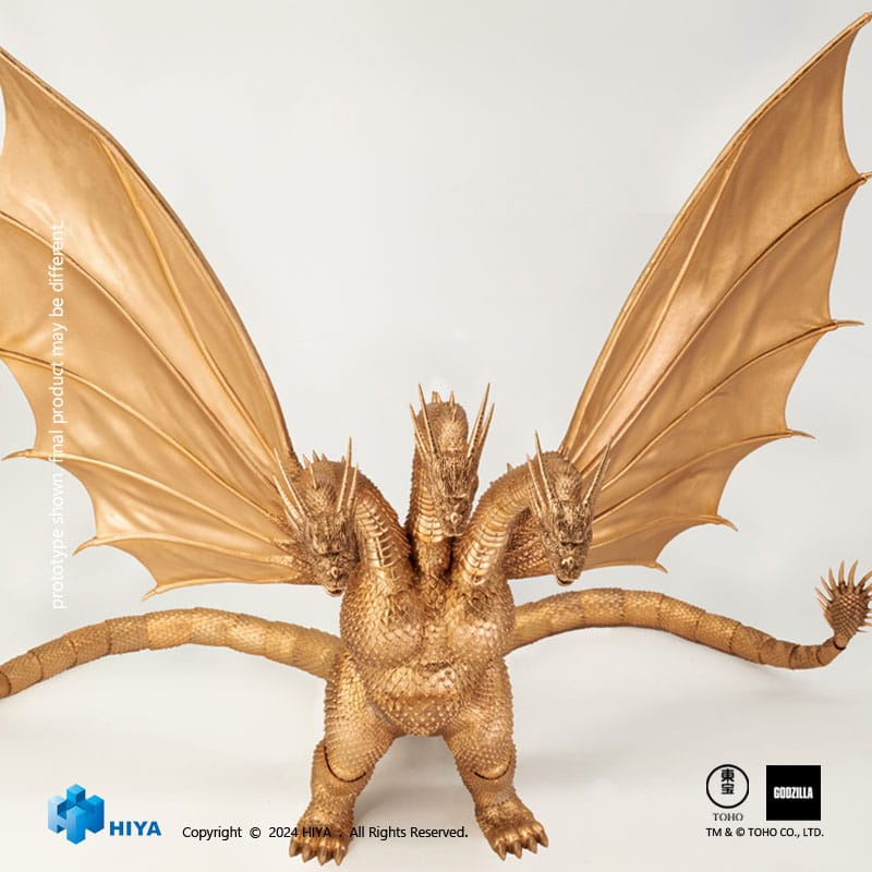 Godzilla Exquisite Basic Action Figure Godzilla vs King Ghidorah King Ghidorah 25 cm - Damaged packaging