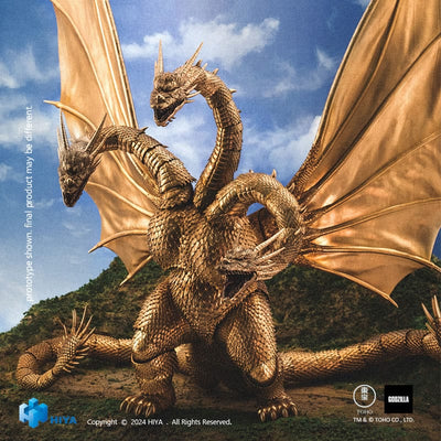 Godzilla Exquisite Basic Action Figure Godzilla vs King Ghidorah King Ghidorah 25 cm