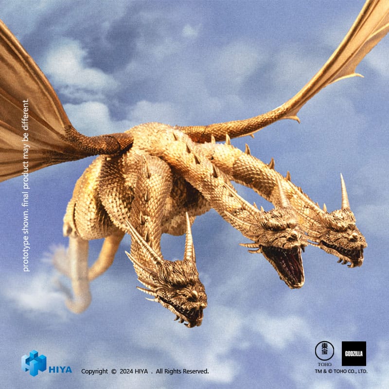 Godzilla Exquisite Basic Action Figure Godzilla vs King Ghidorah King Ghidorah 25 cm - Damaged packaging