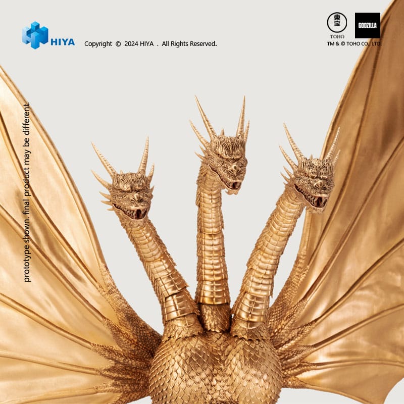 Godzilla Exquisite Basic Action Figure Godzilla vs King Ghidorah King Ghidorah 25 cm - Damaged packaging
