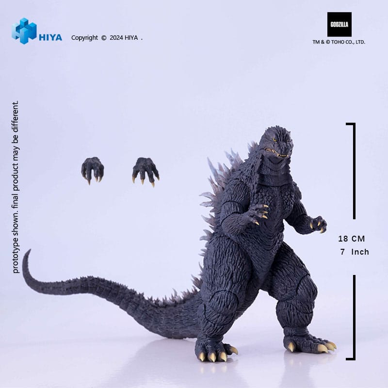 Godzilla vs. Mechagodzilla 2002 Exquisite Basic Action Figure Godzilla 18 cm