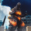 Godzilla vs. Destoroyah (1995) Exquisite Basic Action Figure Burning Godzilla 18 cm