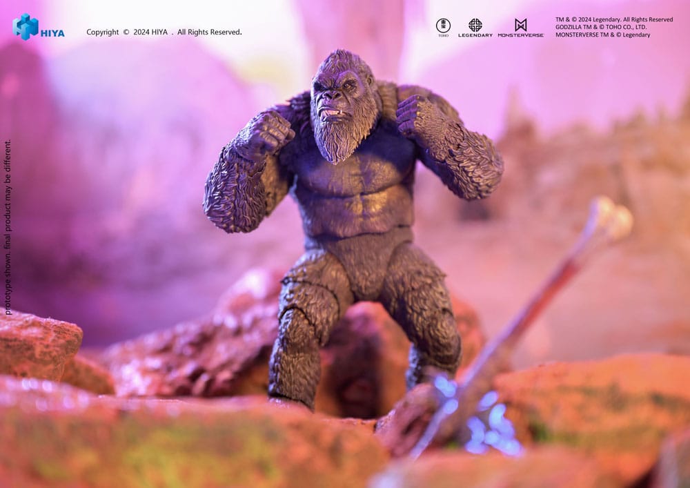 Godzilla x Kong: The New Empire Exquisite Basic Action Figure Kong 16 cm