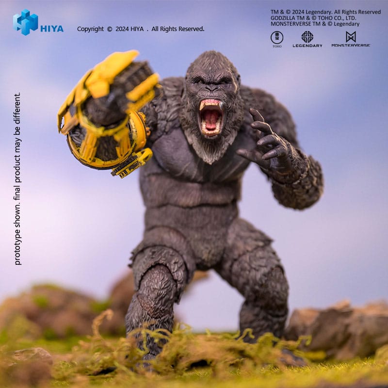 Godzilla x Kong: The New Empire Exquisite Basic Action Figure Kong B.E.A.S.T. Glove Ver. 16 cm