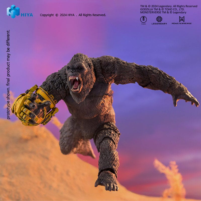 Godzilla x Kong: The New Empire Exquisite Basic Action Figure Kong B.E.A.S.T. Glove Ver. 16 cm