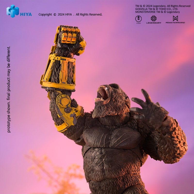 Godzilla x Kong: The New Empire Exquisite Basic Action Figure Kong B.E.A.S.T. Glove Ver. 16 cm