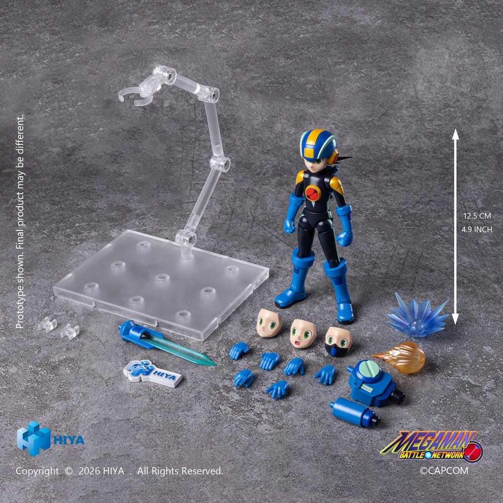 Mega Man Exquisite Basic Series Action Figure MegaMan.EXE 13 cm