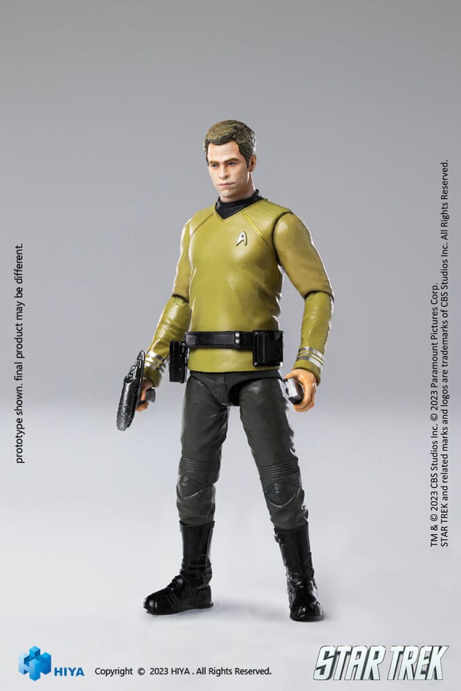 Star Trek Exquisite Mini Action Figure 1/18 Star Trek 2009 Kirk 10 cm