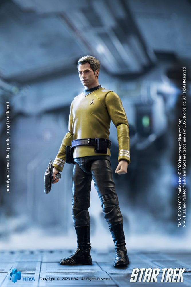 Star Trek Exquisite Mini Action Figure 1/18 Star Trek 2009 Kirk 10 cm