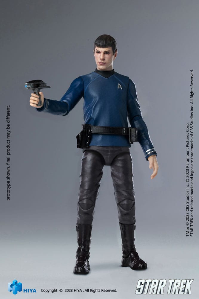 Star Trek Exquisite Mini Action Figure 1/18 Star Trek 2009 Spock 10 cm