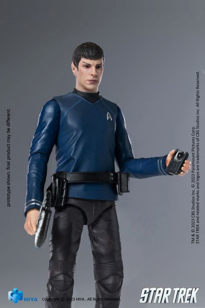 Star Trek Exquisite Mini Action Figure 1/18 Star Trek 2009 Spock 10 cm