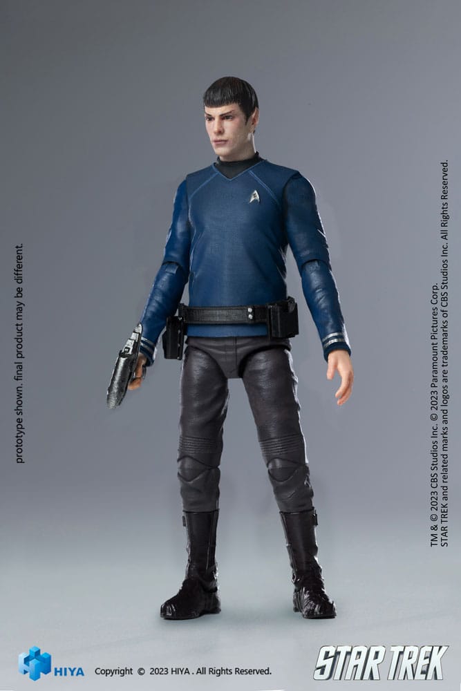 Star Trek Exquisite Mini Action Figure 1/18 Star Trek 2009 Spock 10 cm