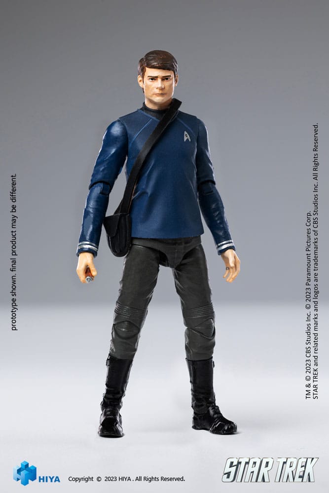 Star Trek Exquisite Mini Action Figure 1/18 Star Trek 2009 McCoy10 cm